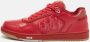 Dior Vintage Pre-owned Leather sneakers Red Heren - Thumbnail 2
