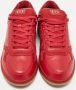 Dior Vintage Pre-owned Leather sneakers Red Heren - Thumbnail 3