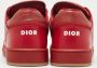 Dior Vintage Pre-owned Leather sneakers Red Heren - Thumbnail 5