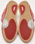 Dior Vintage Pre-owned Leather sneakers Red Heren - Thumbnail 6