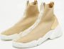 Dior Vintage Pre-owned Leather sneakers Yellow Dames - Thumbnail 3