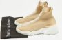 Dior Vintage Pre-owned Leather sneakers Yellow Dames - Thumbnail 9