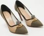 Dior Vintage Pre-owned Mesh heels Beige Dames - Thumbnail 4