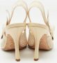 Dior Vintage Pre-owned Mesh heels Beige Dames - Thumbnail 5