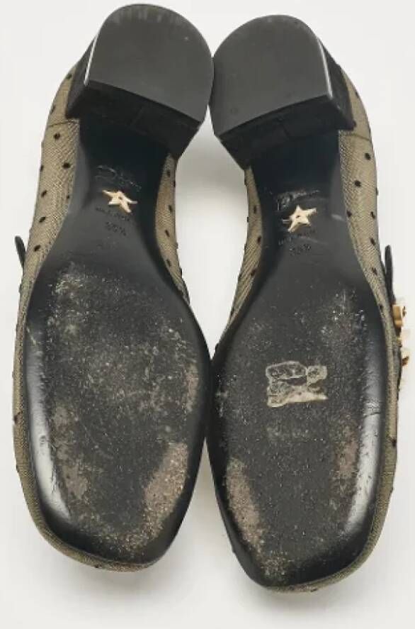 Dior Vintage Pre-owned Mesh heels Beige Dames