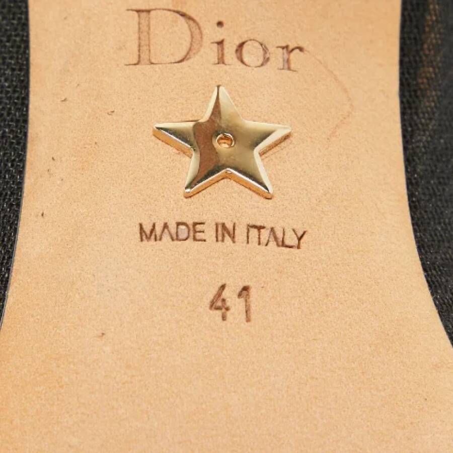 Dior Vintage Pre-owned Mesh heels Black Dames