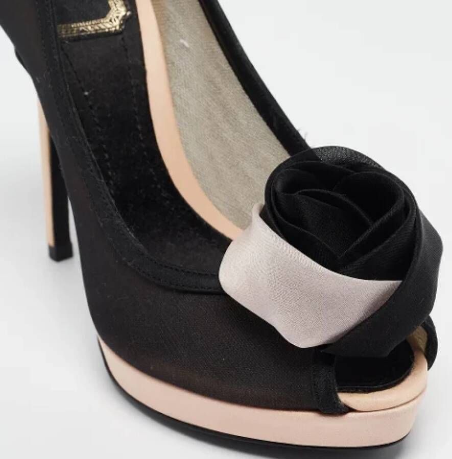 Dior Vintage Pre-owned Mesh heels Black Dames