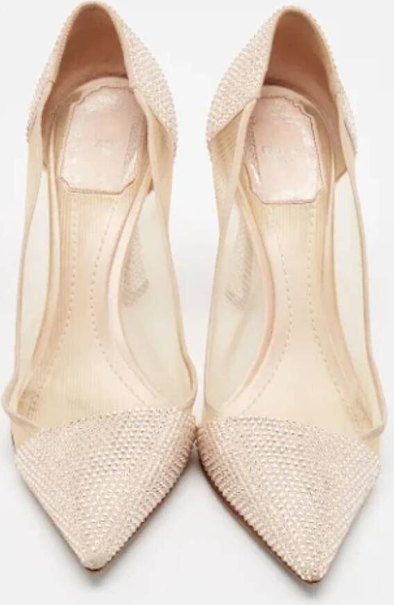 Dior Vintage Pre-owned Mesh heels Pink Dames