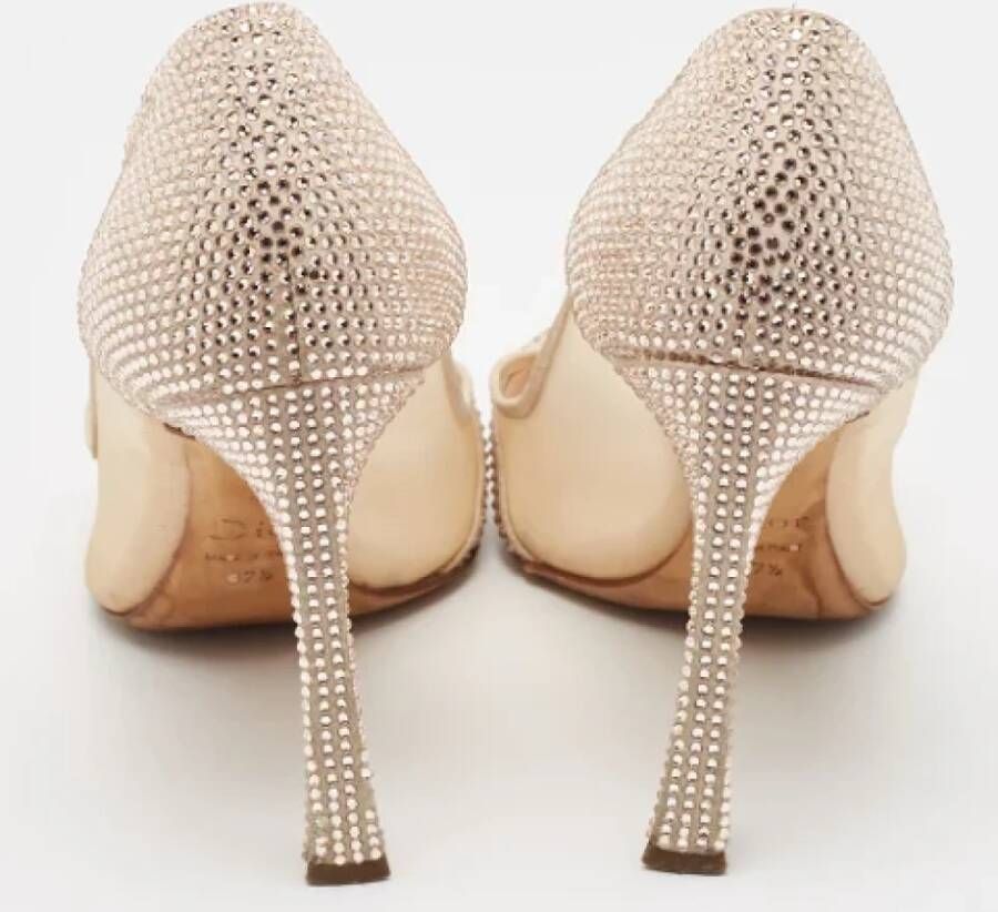 Dior Vintage Pre-owned Mesh heels Pink Dames