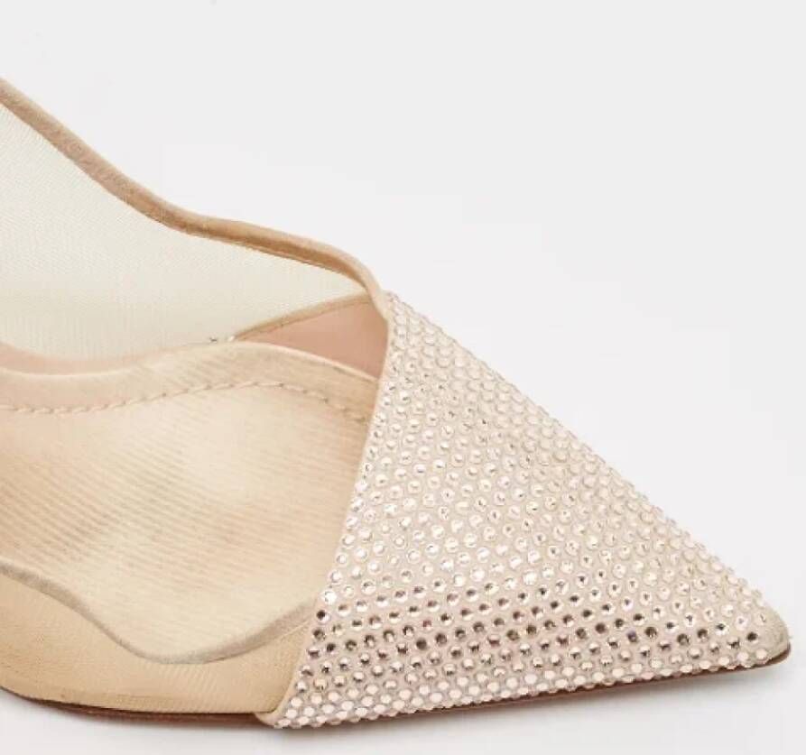 Dior Vintage Pre-owned Mesh heels Pink Dames
