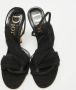 Dior Vintage Pre-owned Mesh sandals Black Dames - Thumbnail 3