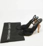 Dior Vintage Pre-owned Mesh sandals Black Dames - Thumbnail 9