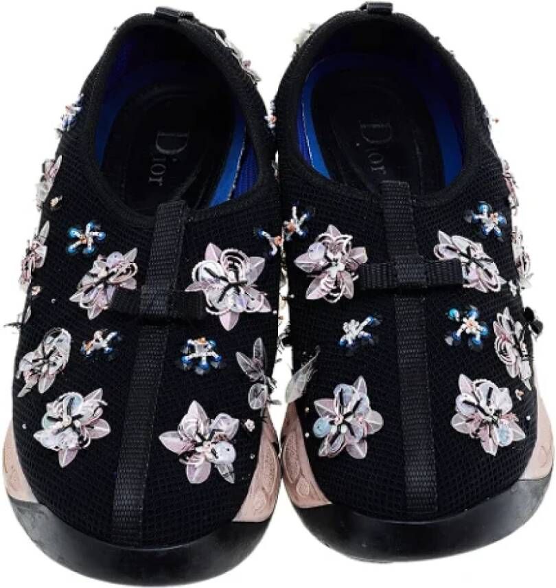 Dior Vintage Pre-owned Mesh sneakers Black Dames