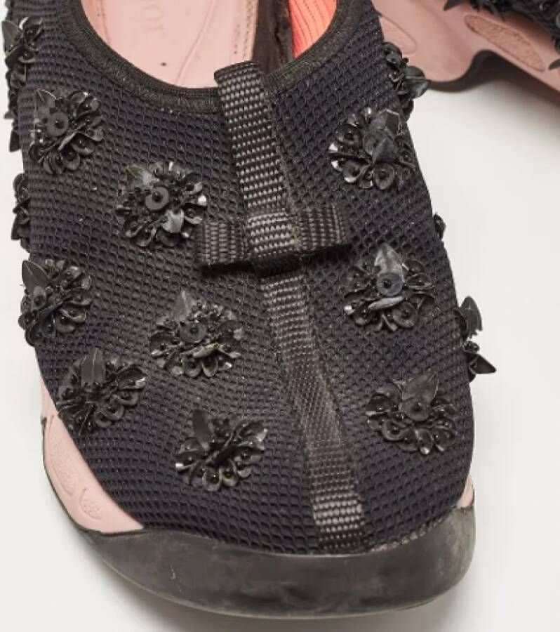 Dior Vintage Pre-owned Mesh sneakers Black Dames