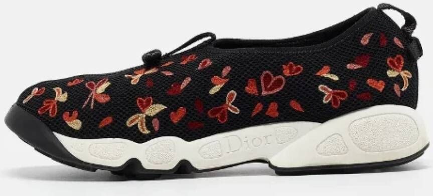 Dior Vintage Pre-owned Mesh sneakers Black Dames