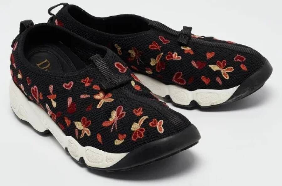 Dior Vintage Pre-owned Mesh sneakers Black Dames