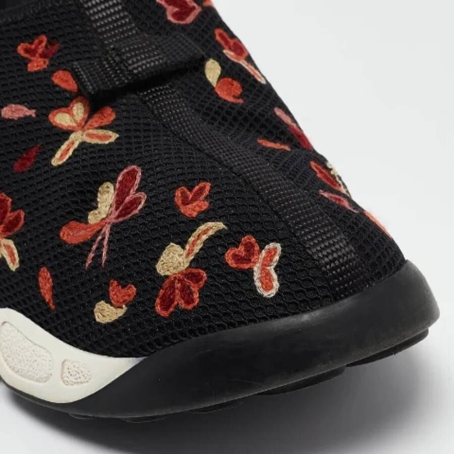 Dior Vintage Pre-owned Mesh sneakers Black Dames