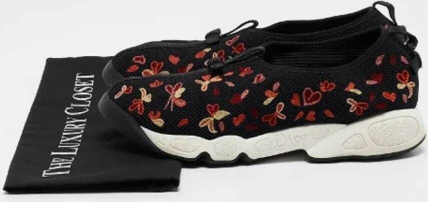 Dior Vintage Pre-owned Mesh sneakers Black Dames
