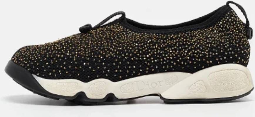 Dior Vintage Pre-owned Mesh sneakers Black Dames