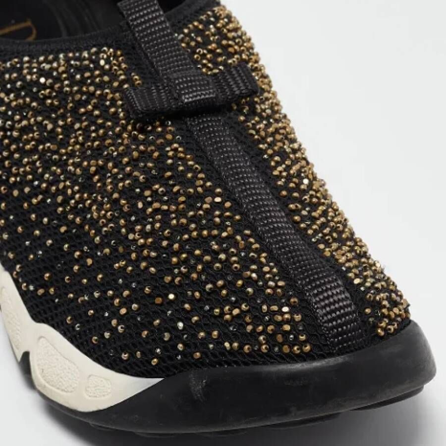 Dior Vintage Pre-owned Mesh sneakers Black Dames