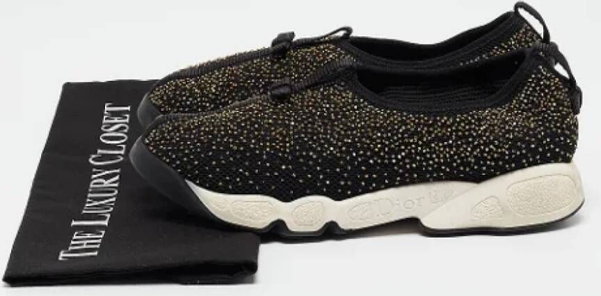 Dior Vintage Pre-owned Mesh sneakers Black Dames