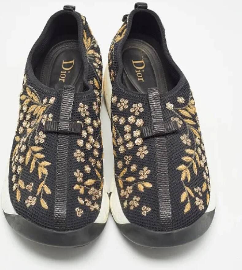 Dior Vintage Pre-owned Mesh sneakers Black Dames
