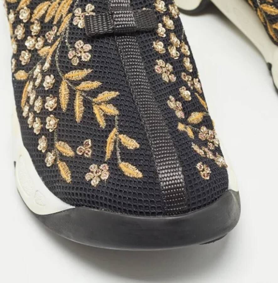 Dior Vintage Pre-owned Mesh sneakers Black Dames