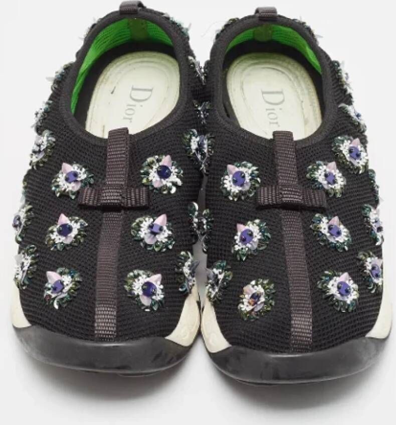 Dior Vintage Pre-owned Mesh sneakers Black Dames