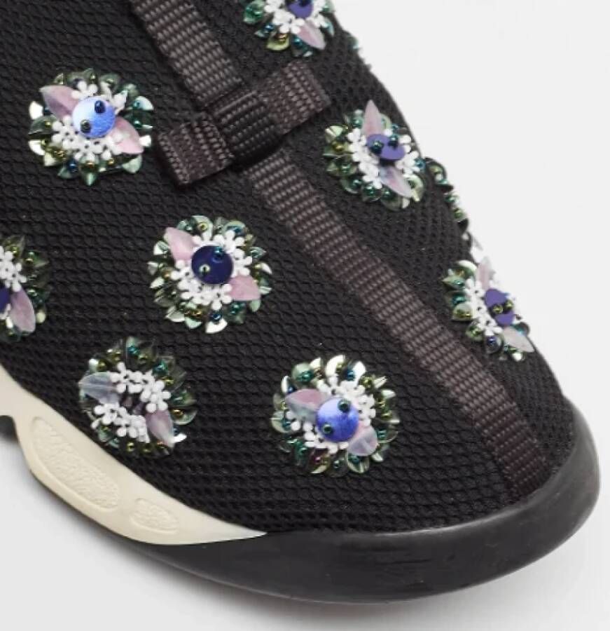 Dior Vintage Pre-owned Mesh sneakers Black Dames