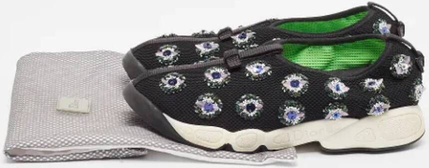 Dior Vintage Pre-owned Mesh sneakers Black Dames