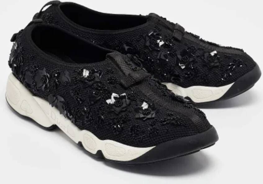 Dior Vintage Pre-owned Mesh sneakers Black Dames