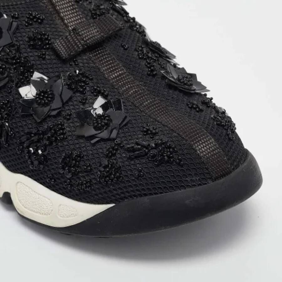 Dior Vintage Pre-owned Mesh sneakers Black Dames