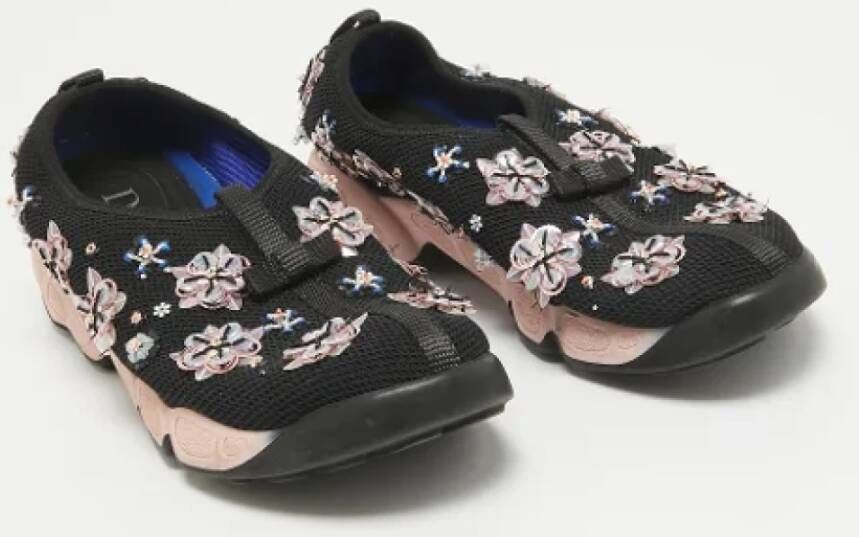 Dior Vintage Pre-owned Mesh sneakers Black Dames