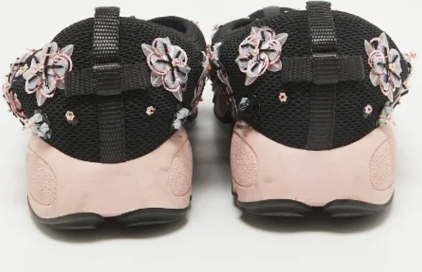 Dior Vintage Pre-owned Mesh sneakers Black Dames