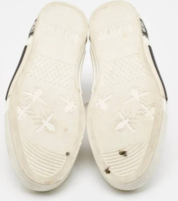 Dior Vintage Pre-owned Mesh sneakers Gray Dames