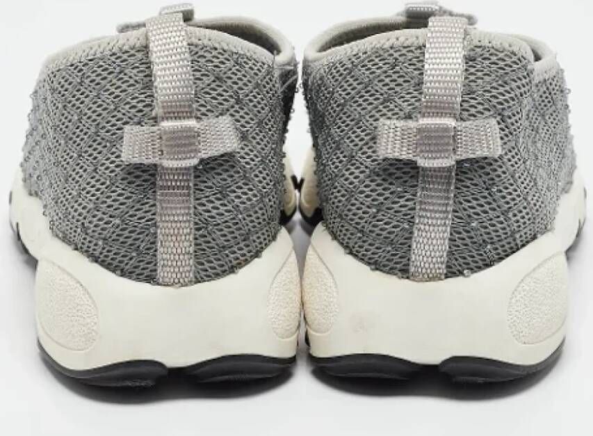 Dior Vintage Pre-owned Mesh sneakers Gray Dames