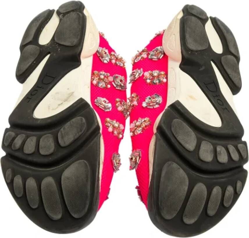 Dior Vintage Pre-owned Mesh sneakers Pink Dames