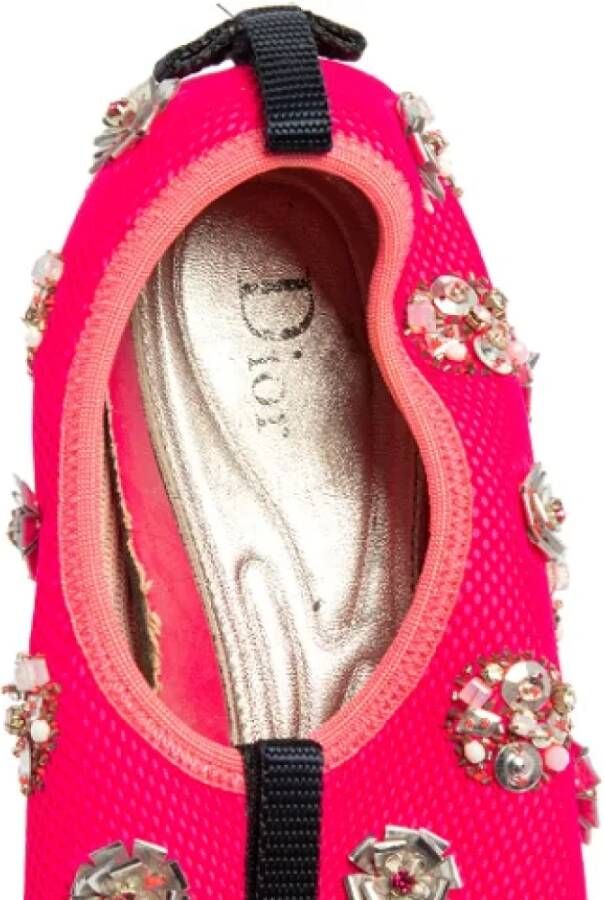 Dior Vintage Pre-owned Mesh sneakers Pink Dames