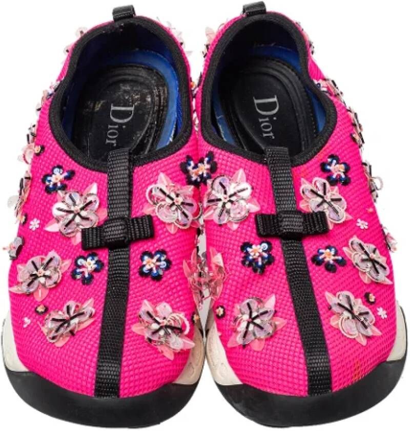 Dior Vintage Pre-owned Mesh sneakers Pink Dames