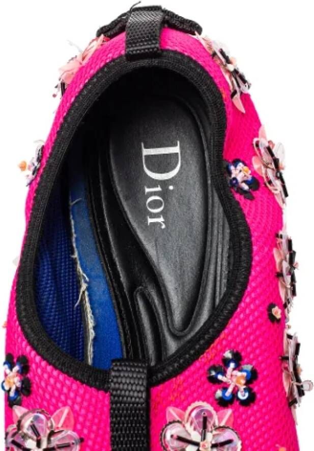 Dior Vintage Pre-owned Mesh sneakers Pink Dames