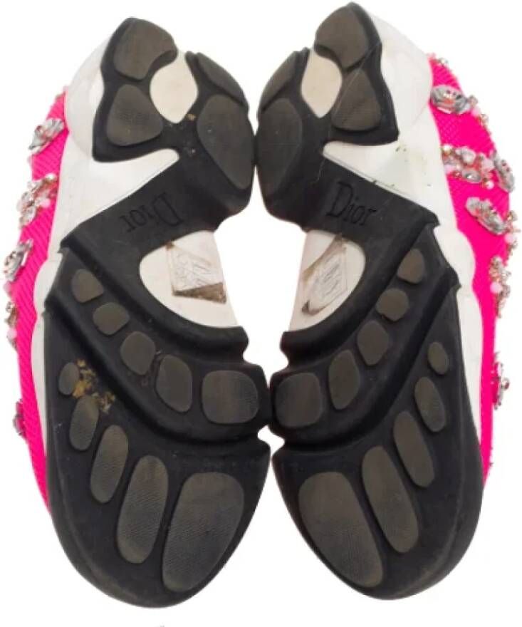 Dior Vintage Pre-owned Mesh sneakers Pink Dames