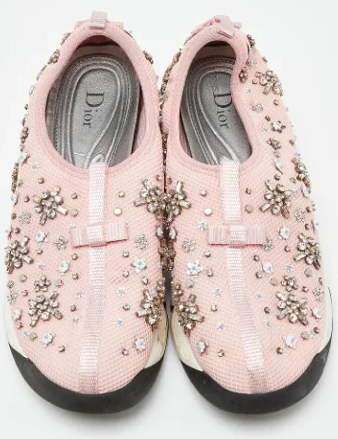Dior Vintage Pre-owned Mesh sneakers Pink Dames