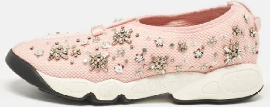 Dior Vintage Pre-owned Mesh sneakers Pink Dames