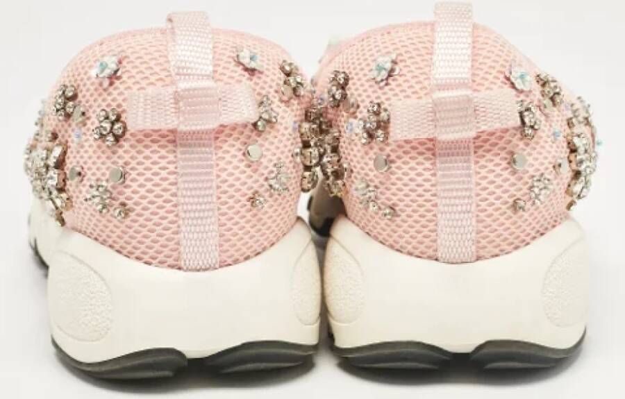 Dior Vintage Pre-owned Mesh sneakers Pink Dames