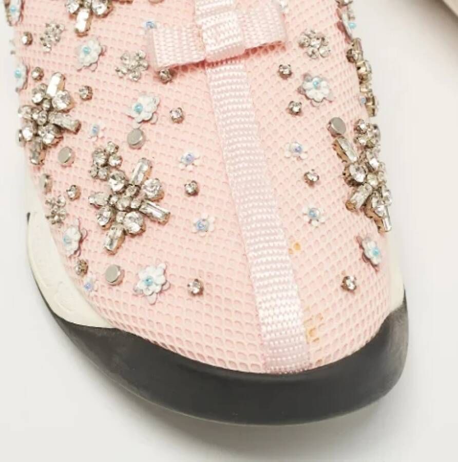 Dior Vintage Pre-owned Mesh sneakers Pink Dames