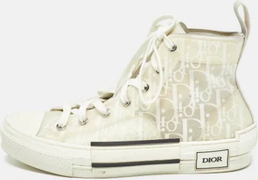 Dior Vintage Pre-owned Mesh sneakers White Dames