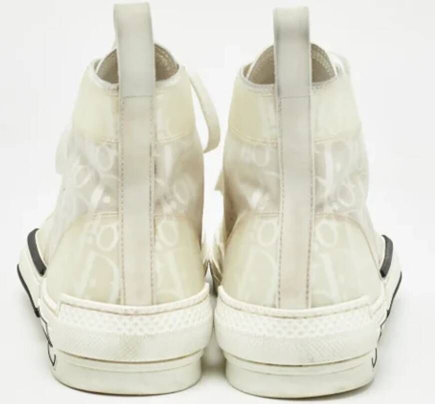 Dior Vintage Pre-owned Mesh sneakers White Dames