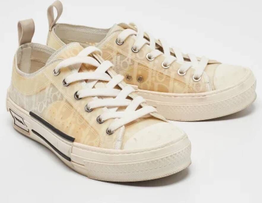 Dior Vintage Pre-owned Mesh sneakers White Dames