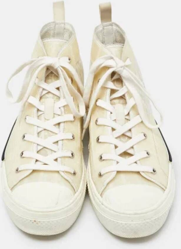 Dior Vintage Pre-owned Mesh sneakers White Heren