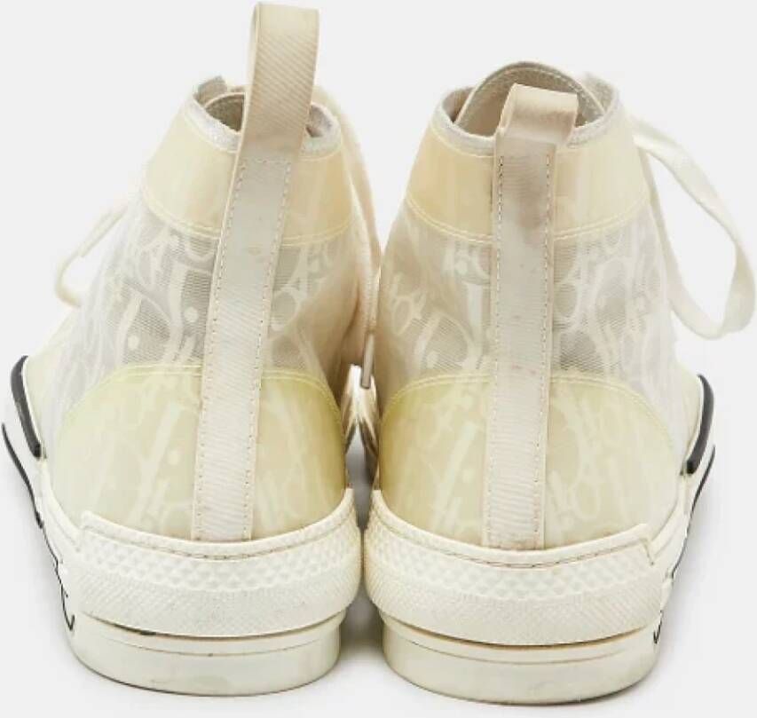 Dior Vintage Pre-owned Mesh sneakers White Heren